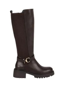Best Bloom Lilia Boots Dark Maroon