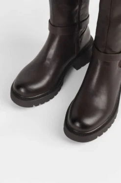 Best Bloom Lilia Boots Dark Maroon