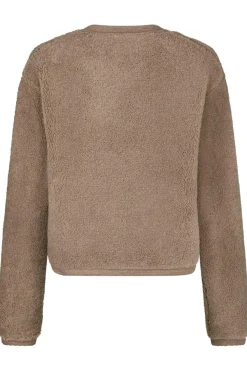 Online Neo Noir Limo Fluffy Knit Cardigan 161963 125