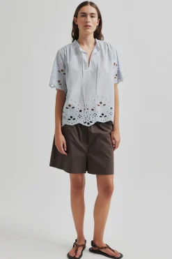 Outlet Second Female Limona Blouse 59644 Gray Dawn 5120