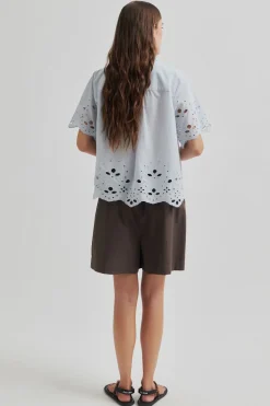 Outlet Second Female Limona Blouse 59644 Gray Dawn 5120
