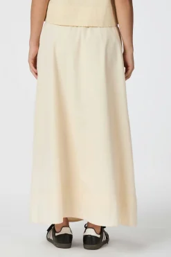 New Neo Noir Link C Poplin Skirt Light Yellow