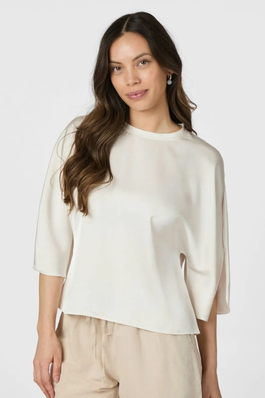 Outlet Neo Noir Liora Heavy Sateen Blouse 165567 621