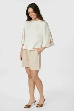 Outlet Neo Noir Liora Heavy Sateen Blouse 165567 621
