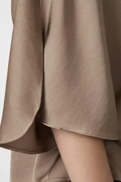 Clearance Neo Noir Liora Heavy Sateen Blouse 165567 811
