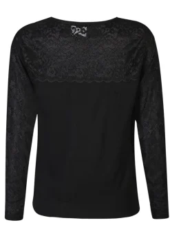Liberte Lisa Ls Lace Blouse 2 22277 Black