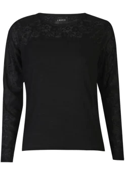 Liberte Lisa Ls Lace Blouse 2 22277 Black