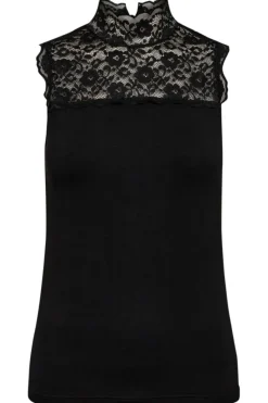 Liberte Lisa-Lace-Top Black