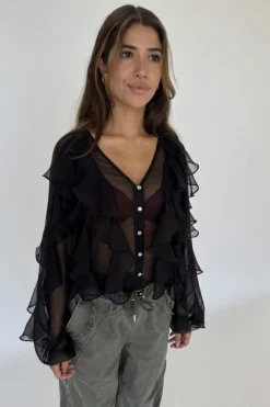 Best Continue Lissa Flounce B 14997 Black