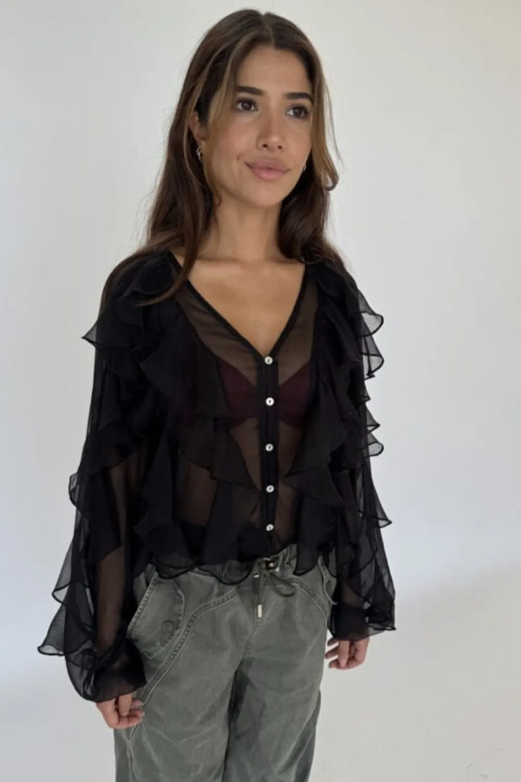 Best Continue Lissa Flounce B 14997 Black