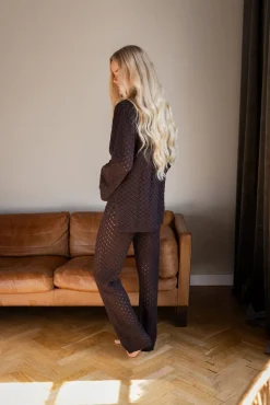 Online Molly&My x Julie Elgaard Liva Knit Pants 167101 676
