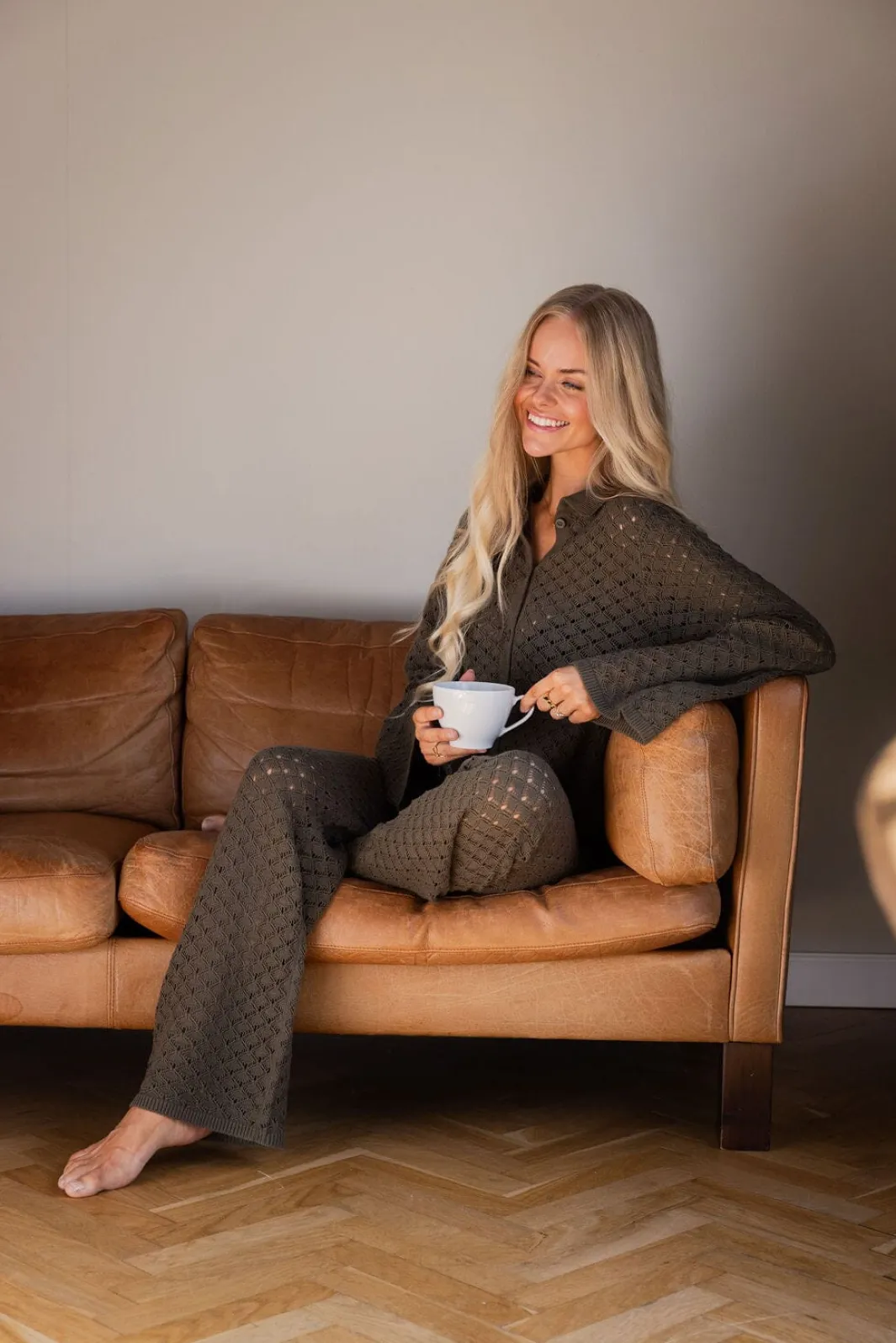 Sale Molly&My x Julie Elgaard Liva Knit Pants 167101 176
