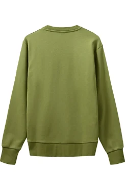 Hot H2O Logo Sweat O'Neck 7475 Grasshopper/Lilac/Lemon