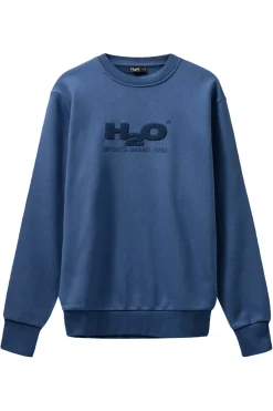 H2O Logo Sweat O'Neck 2506 Indigo Blue