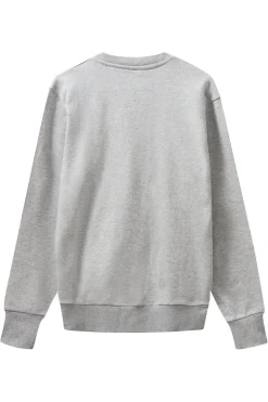 New H2O Logo Sweat O'Neck 7620 Lt. Grey Mel/Black