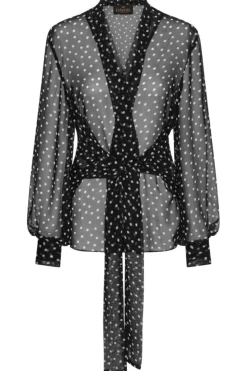 Online Karmamia Lola Wrap Blouse 2311