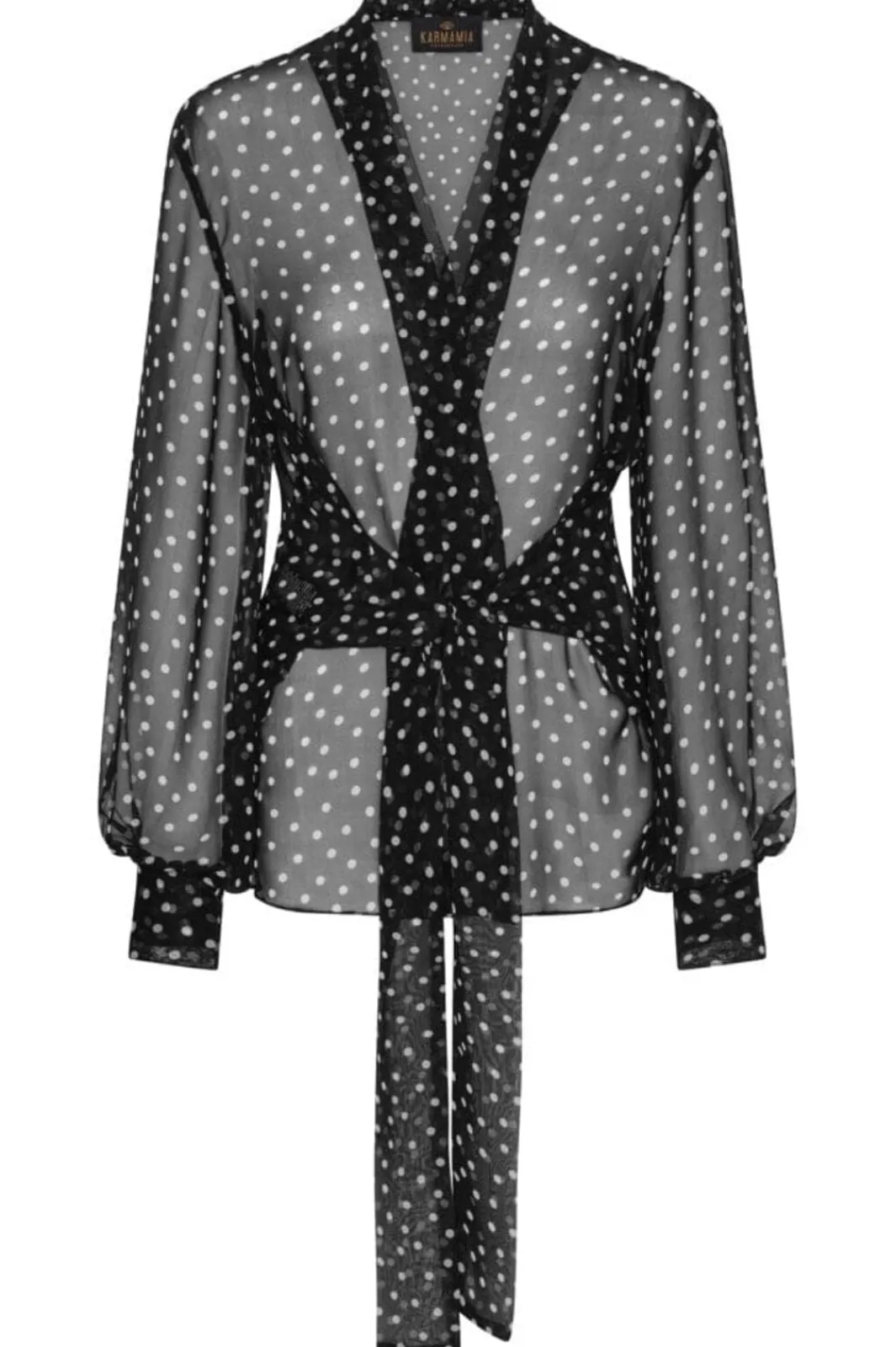 Online Karmamia Lola Wrap Blouse 2311