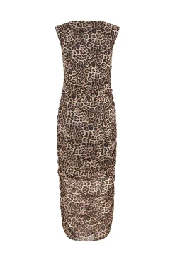 Hot Lollys Laundry Lolumaxi Dress Sl25522-3003 72 Leopard Print