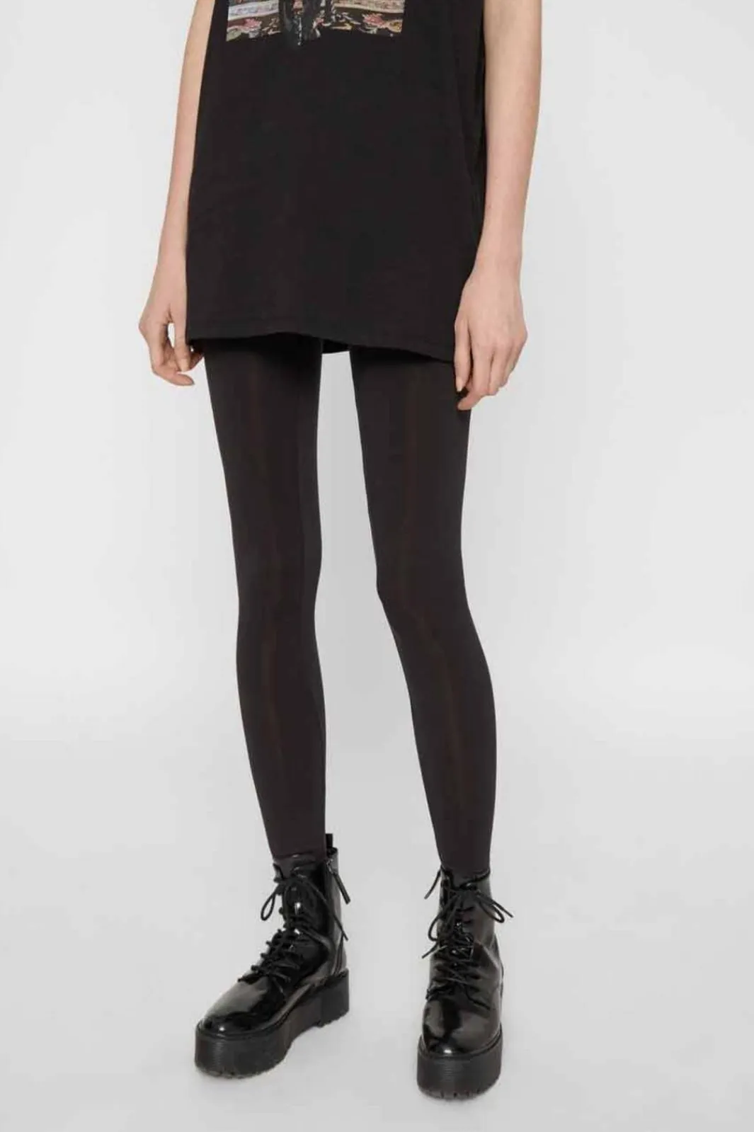 Pieces London Leggings Black