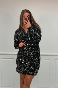 A-bee Lorraine dress Silver