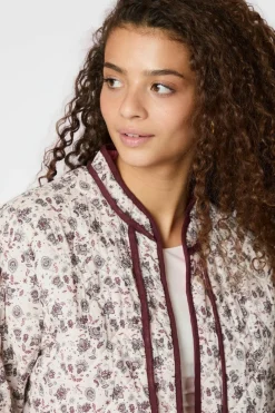 Clearance Neo Noir Lottie Blush Quilt Jacket 164740 779