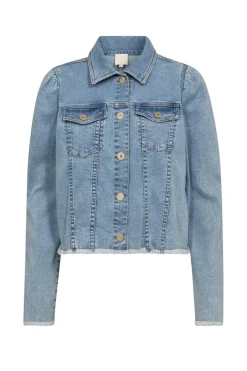 Hot Gossia Louisego Jo Jacket G2785 Light Blue Denim
