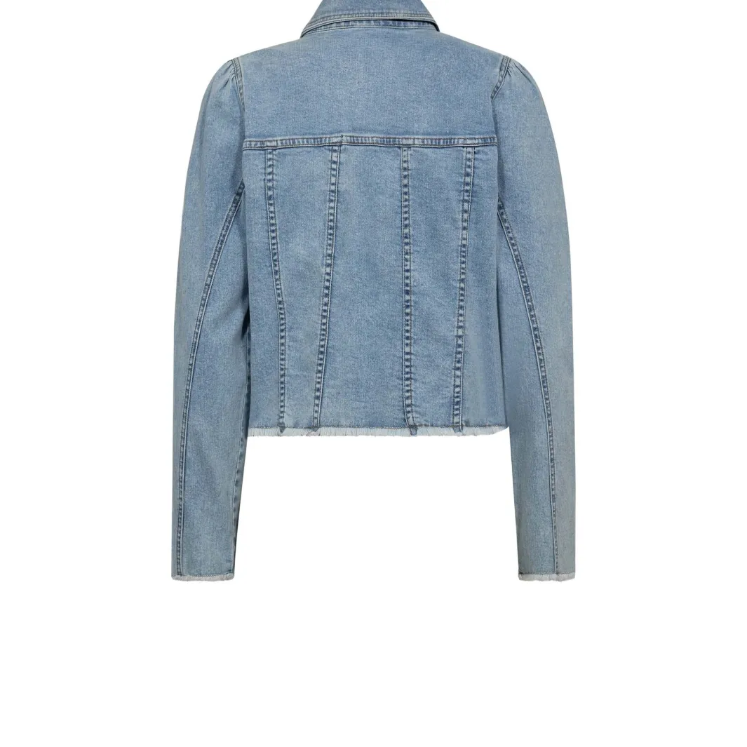 Hot Gossia Louisego Jo Jacket G2785 Light Blue Denim