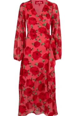 Sale Cras Luella Dress 8019 Coral Roses