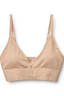 New Molly&My Wardrobe Luise Bra Top Narrow Strap W. Padding Nude
