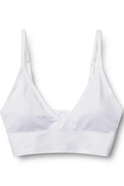 Hot Molly&My Wardrobe Luise Bra Top Narrow Strap W. Padding White