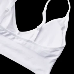 Hot Molly&My Wardrobe Luise Bra Top Narrow Strap W. Padding White