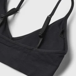 Best Molly&My Wardrobe Luise Bra top narrow strap w. padding Black