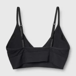Best Molly&My Wardrobe Luise Bra top narrow strap w. padding Black