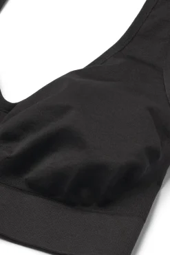 New Molly&My Wardrobe Luise Bra Top, Wide Straps 1010 Black