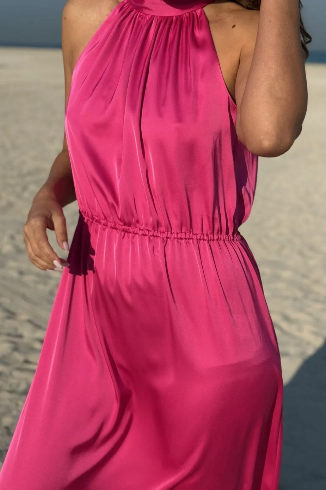 Karmamia Lulu Dress Fuchsia Pink