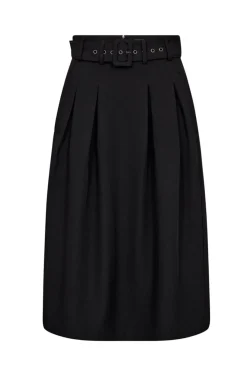 Clearance Co´Couture Lunacc Belt Midi Pleat Skirt 44003 96