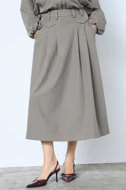 New Co´Couture Lunacc Pocket Pleat Skirt 34222 154