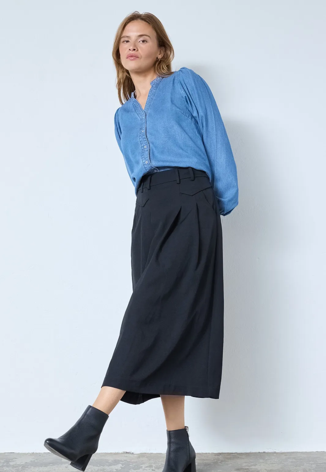 Co´Couture Lunacc Pocket Pleat Skirt 34222 96