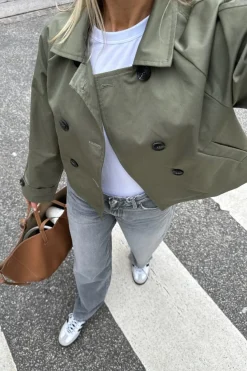 Best BYIC Lunaic Trenchcoat green Green