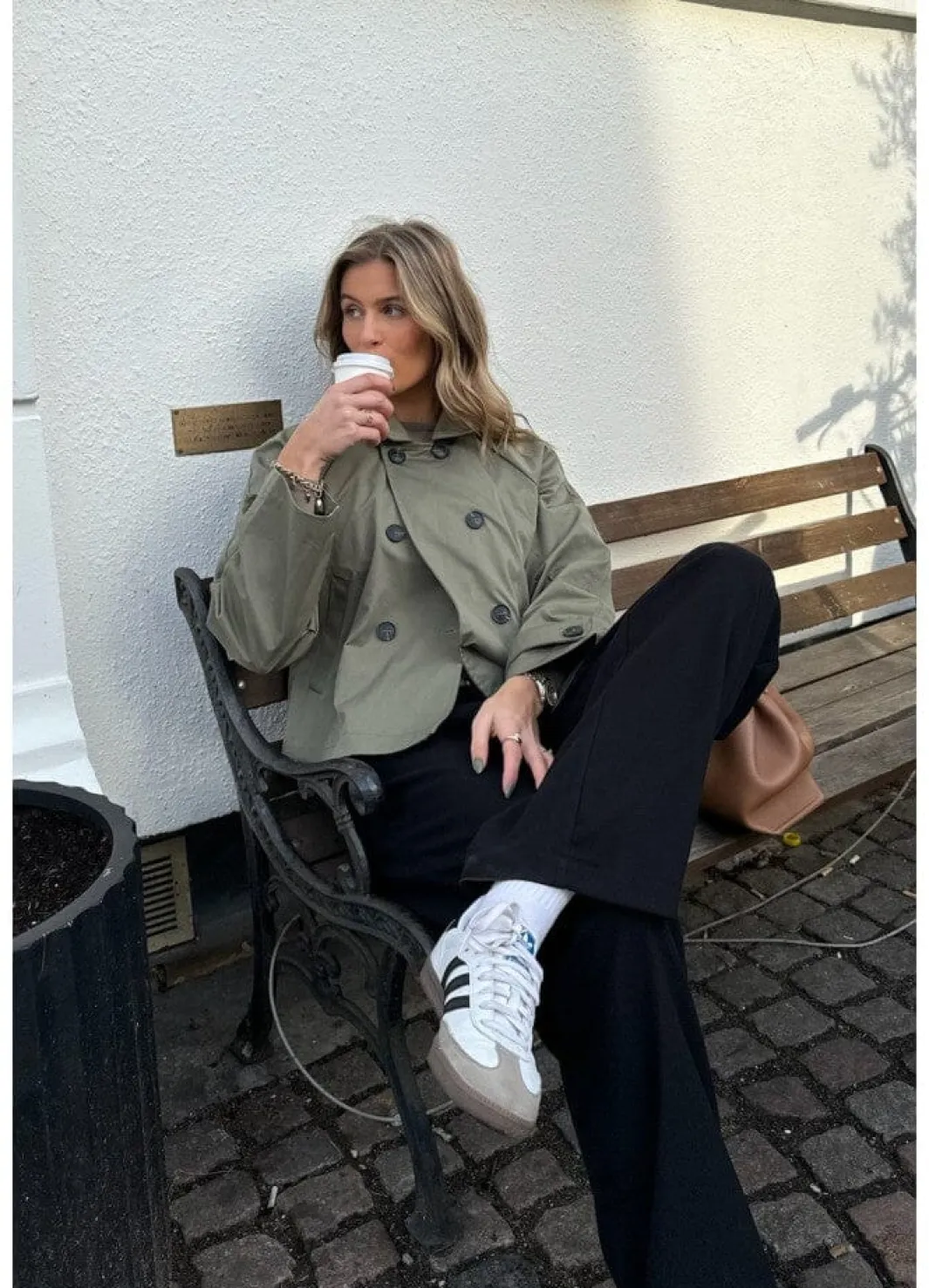 Best BYIC Lunaic Trenchcoat green Green