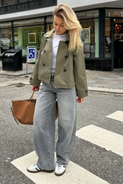 Best BYIC Lunaic Trenchcoat green Green