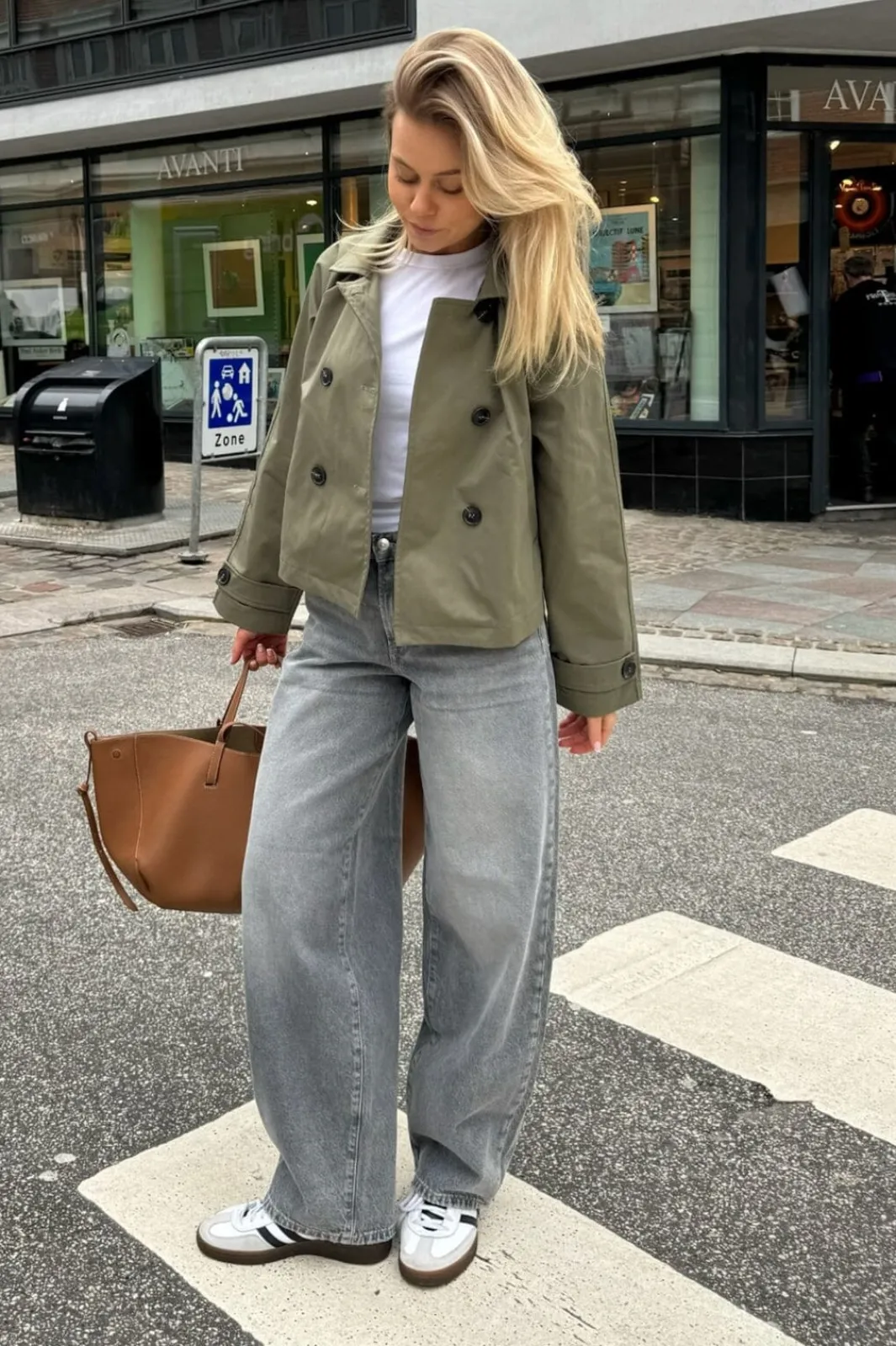 Best BYIC Lunaic Trenchcoat green Green