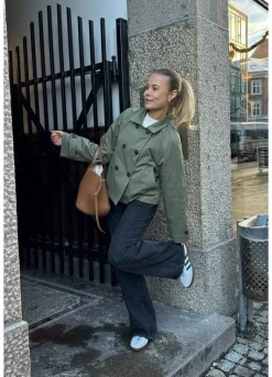 Best BYIC Lunaic Trenchcoat green Green