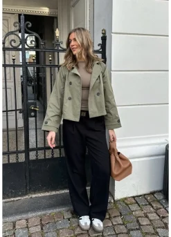 Best BYIC Lunaic Trenchcoat green Green