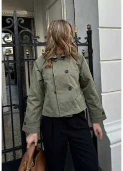 Best BYIC Lunaic Trenchcoat green Green