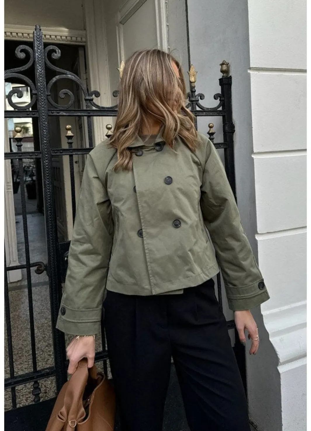 Best BYIC Lunaic Trenchcoat green Green