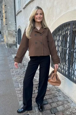 Clearance BYIC Lunaic Trenchcoat A2320 Dark Brown