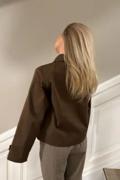 Clearance BYIC Lunaic Trenchcoat A2320 Dark Brown