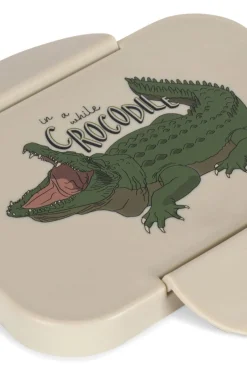 Sale Konges Sløjd Lunch Box Ks103878 Crocodile