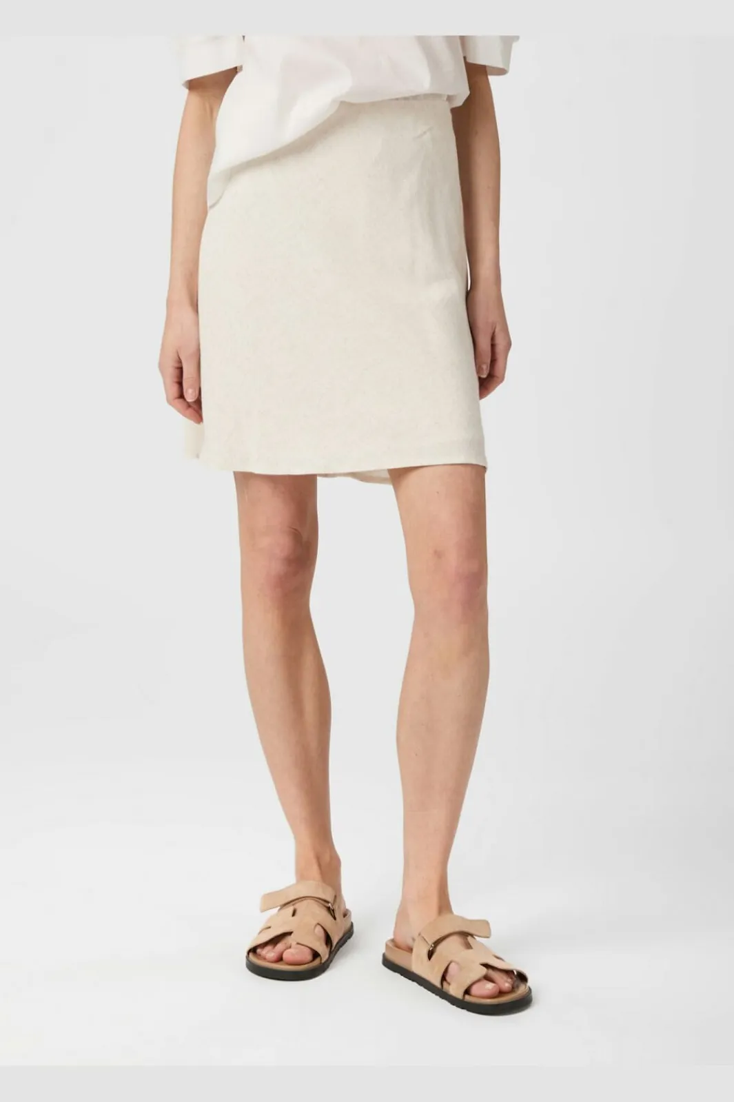 Best Neo Noir Lunna Linen Skirt 164827 815
